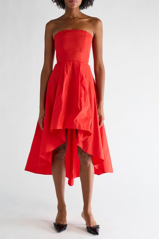 Robe bustier - Rouge - Pinko