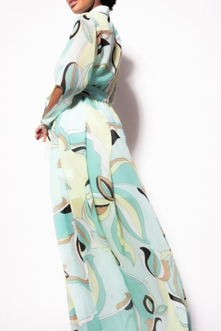 Robe chemise - Vert clair - Pinko