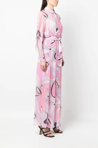 Robe chemise - Rose - Pinko