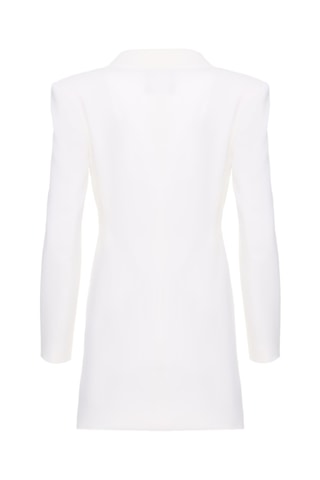 Robe portefeuille - Blanc - Pinko