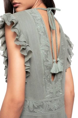 Robe patineuse en tulle - Gris foncé - Pinko
