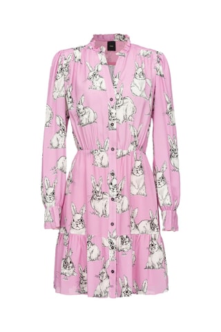 Robe chemise - Rose - Pinko