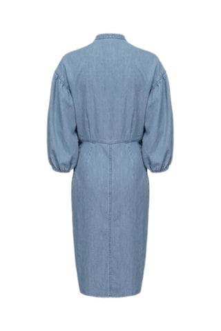 Robe droite en lin - Ciel - Pinko