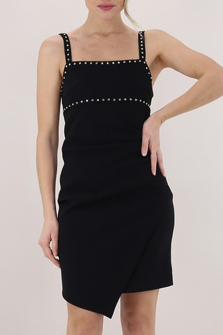 Robe fourreau - Noir - Pinko