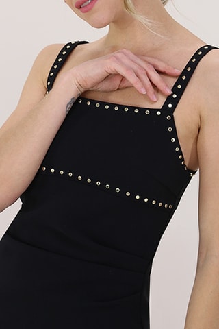 Robe fourreau - Noir - Pinko