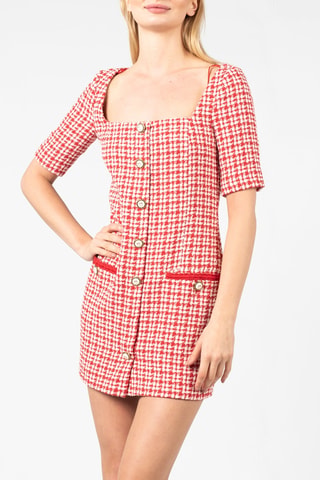 Robe chemise - Rouge - Pinko
