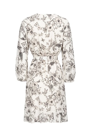 Robe portefeuille - Blanc - Pinko