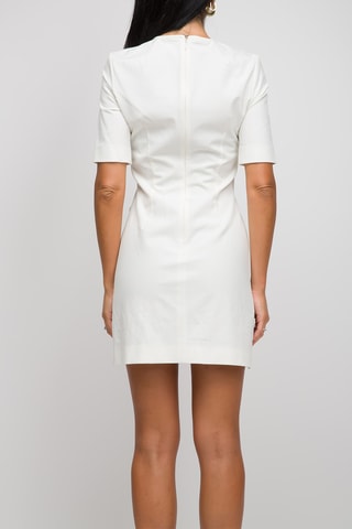 Robe fourreau - Blanc - Pinko