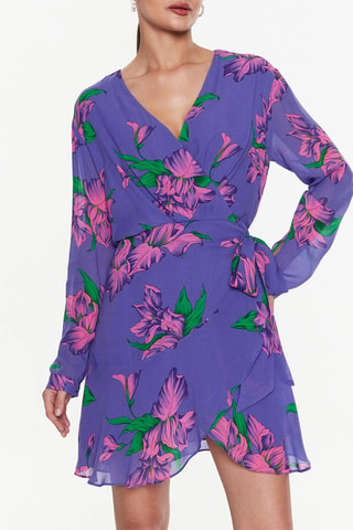 Robe portefeuille - Violet - Pinko