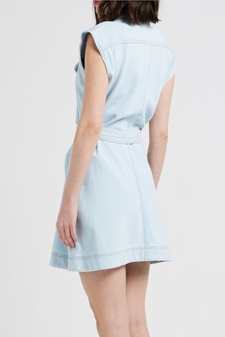 Robe chemise en jean - Ciel - Pinko