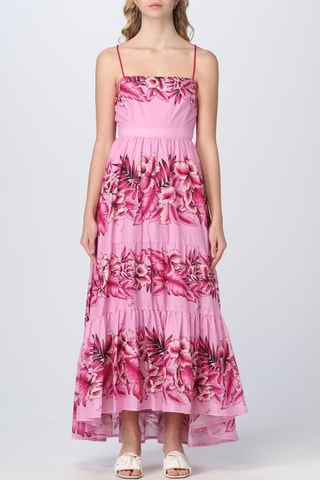 Robe longue - Violet - Pinko