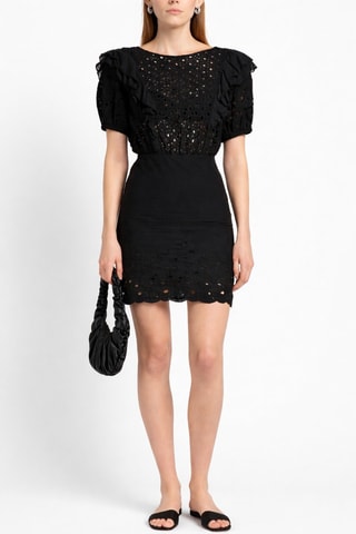 Robe patineuse - Noir - Pinko