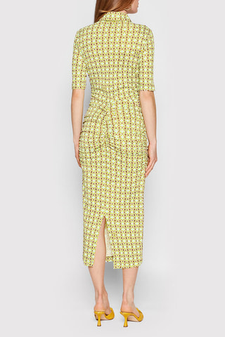 Robe midi - Vert - Pinko