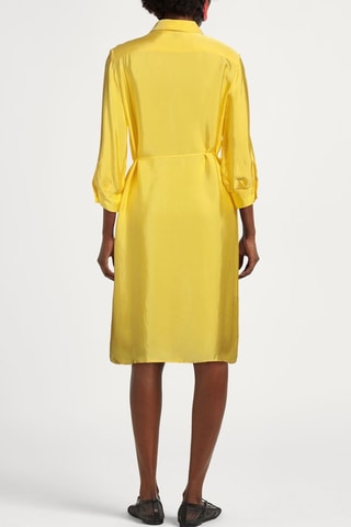 Robe chemise - Jaune - Pinko