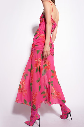 Robe longue - Rose - Pinko