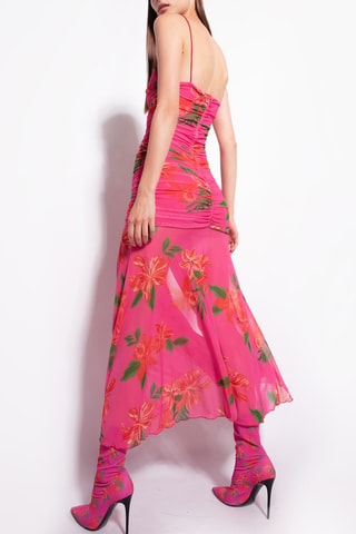 Robe longue - Rose - Pinko