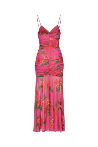 Robe longue - Rose - Pinko