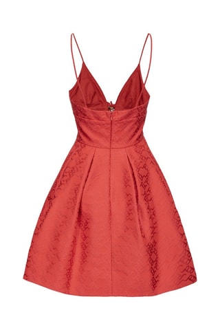 Robe patineuse - Rouge - Pinko