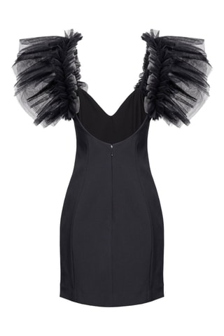 Robe fourreau - Noir - Pinko