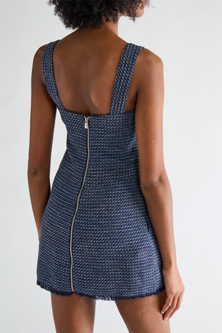 Robe droite - Bleu marine - Pinko