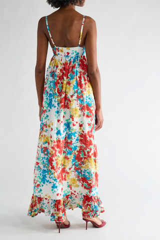 Robe longue - Blanc - Pinko