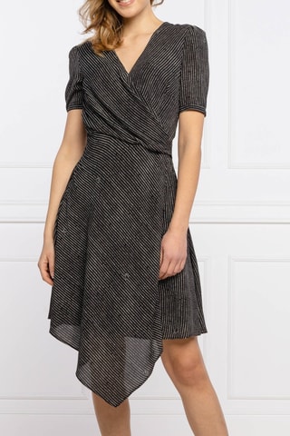 Robe portefeuille - Noir - Pinko