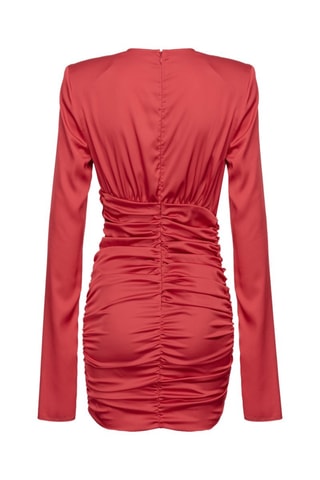 Robe fourreau - Rouge - Pinko