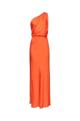 Robe asymétrique - Orange - Pinko