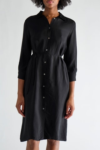 Robe chemise - Noir - Pinko