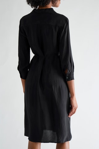 Robe chemise - Noir - Pinko