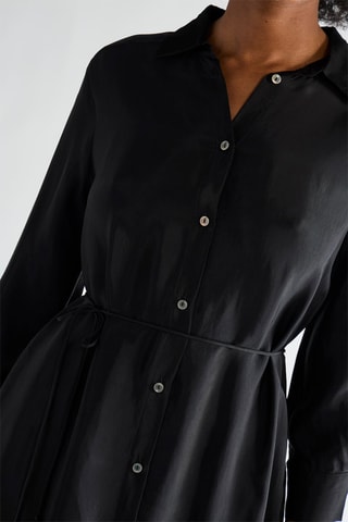 Robe chemise - Noir - Pinko