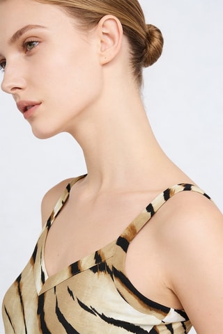 Robe fourreau - Beige - Twin Set