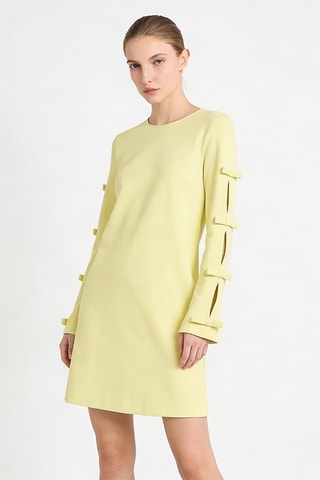 Robe trapèze - Jaune pâle - Twin Set