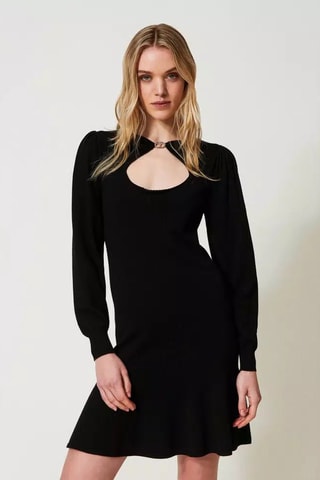 Trui-jurk - Zwart - Twin Set