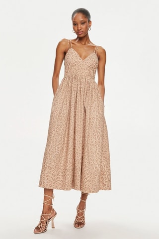 Robe midi - Beige - Twin Set