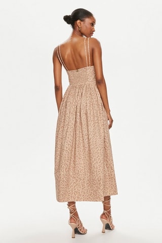 Robe midi - Beige - Twin Set