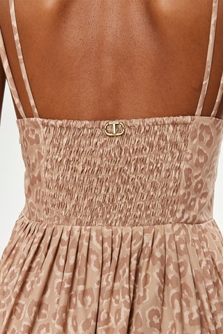 Robe midi - Beige - Twin Set