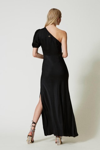 Robe asymétrique - Noir - Twin Set