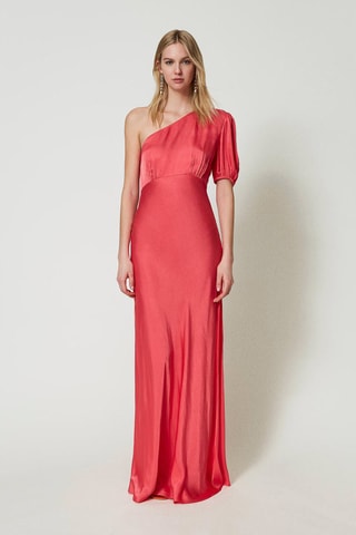 Robe asymétrique - Rouge - Twin Set