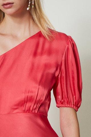 Robe asymétrique - Rouge - Twin Set