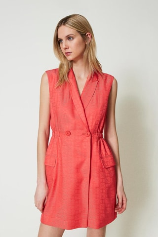 Robe chemise - Corail - Twin Set