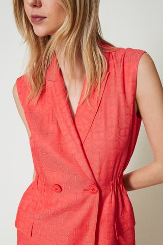 Robe chemise - Corail - Twin Set