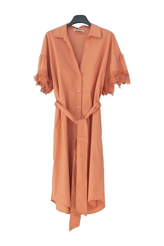 Robe chemise - Orange - Twin Set