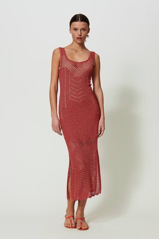 Robe longue - Rouge brique - Twin Set