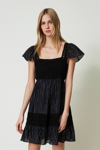 Robe patineuse - Noir - Twin Set