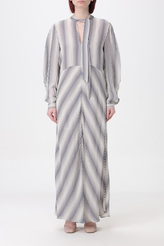 Robe longue - Blanc - Twin Set