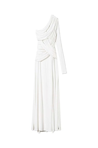 Robe asymétrique - Blanc - Twin Set