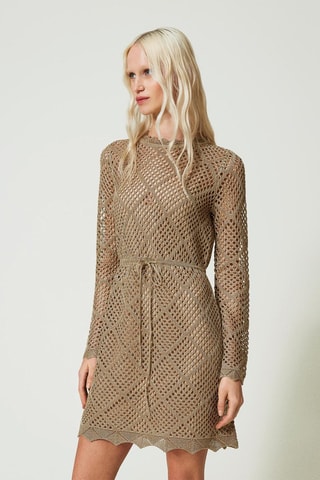 Robe pull - Beige - Twin Set