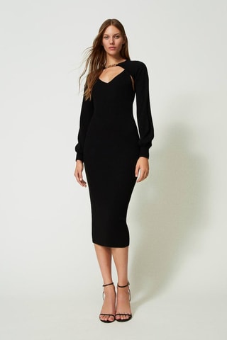 Robe pull - Noir - Twin Set