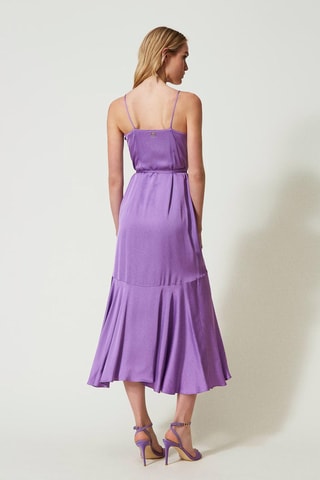 Robe portefeuille - Violet - Twin Set